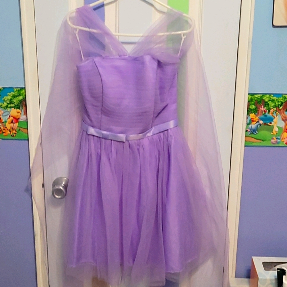 Purple Fairy Prom Dress